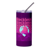 Graphic Earth Design Pink and Purple Tumbler product